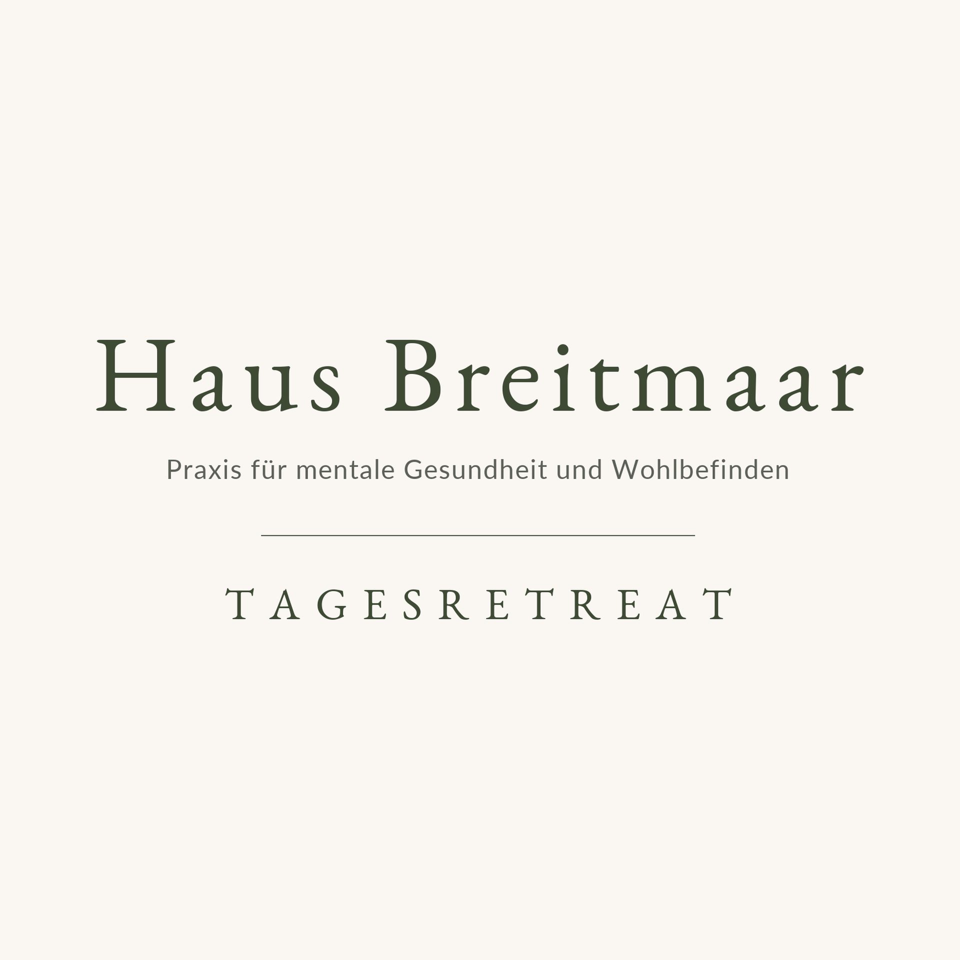 Haus Breitmaar Tages Retreat